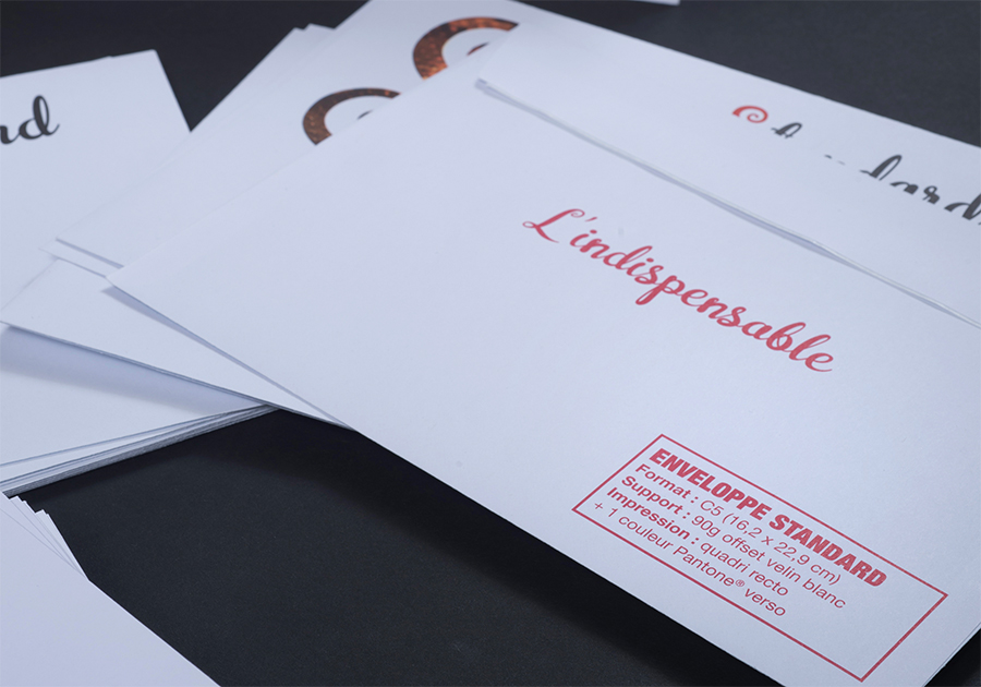 Enveloppe standard sans fenêtre